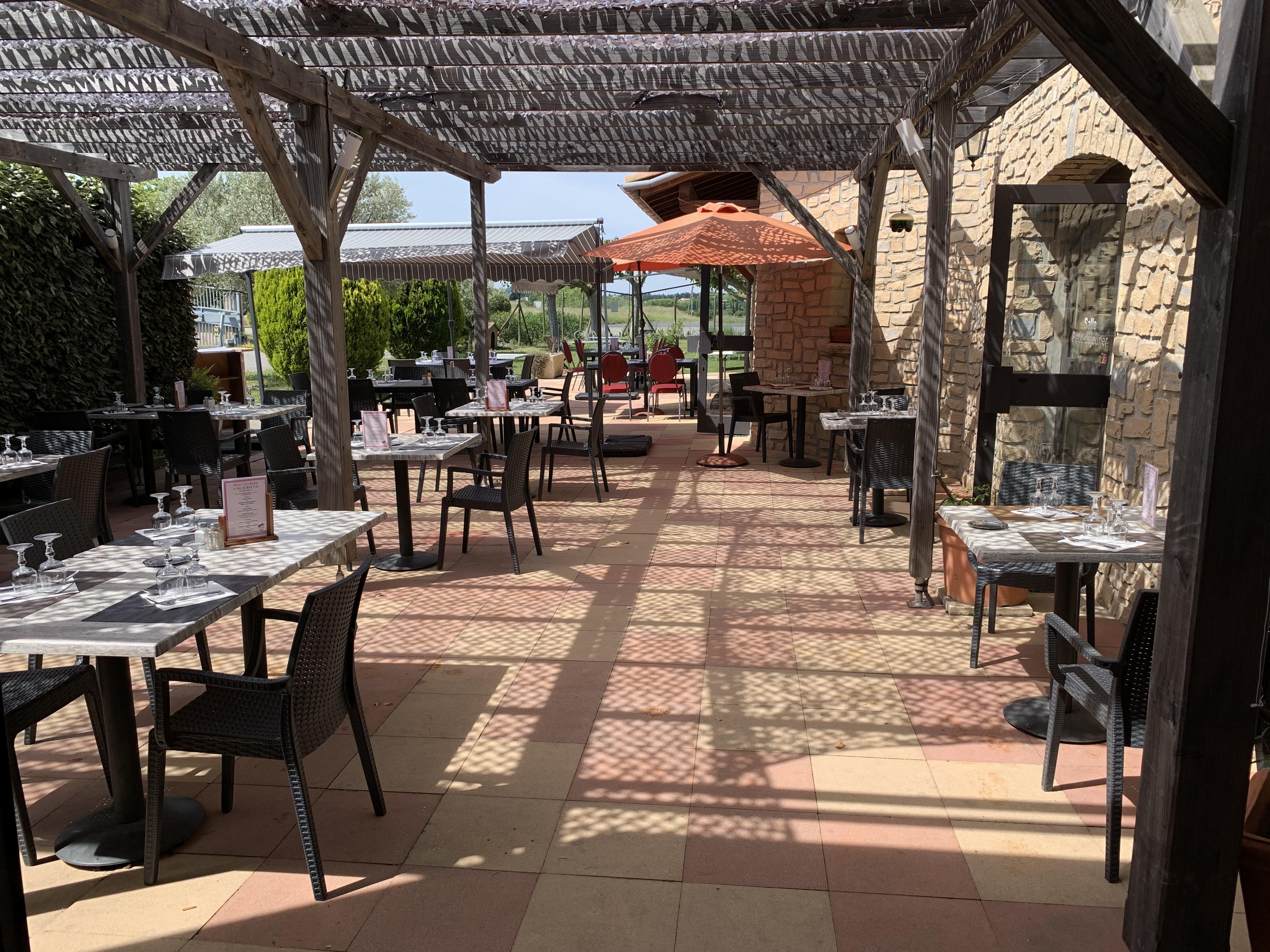 Logis Hotel Restaurant Le Mas De Mon Pere Saint-Jean-le-Centenier Kültér fotó