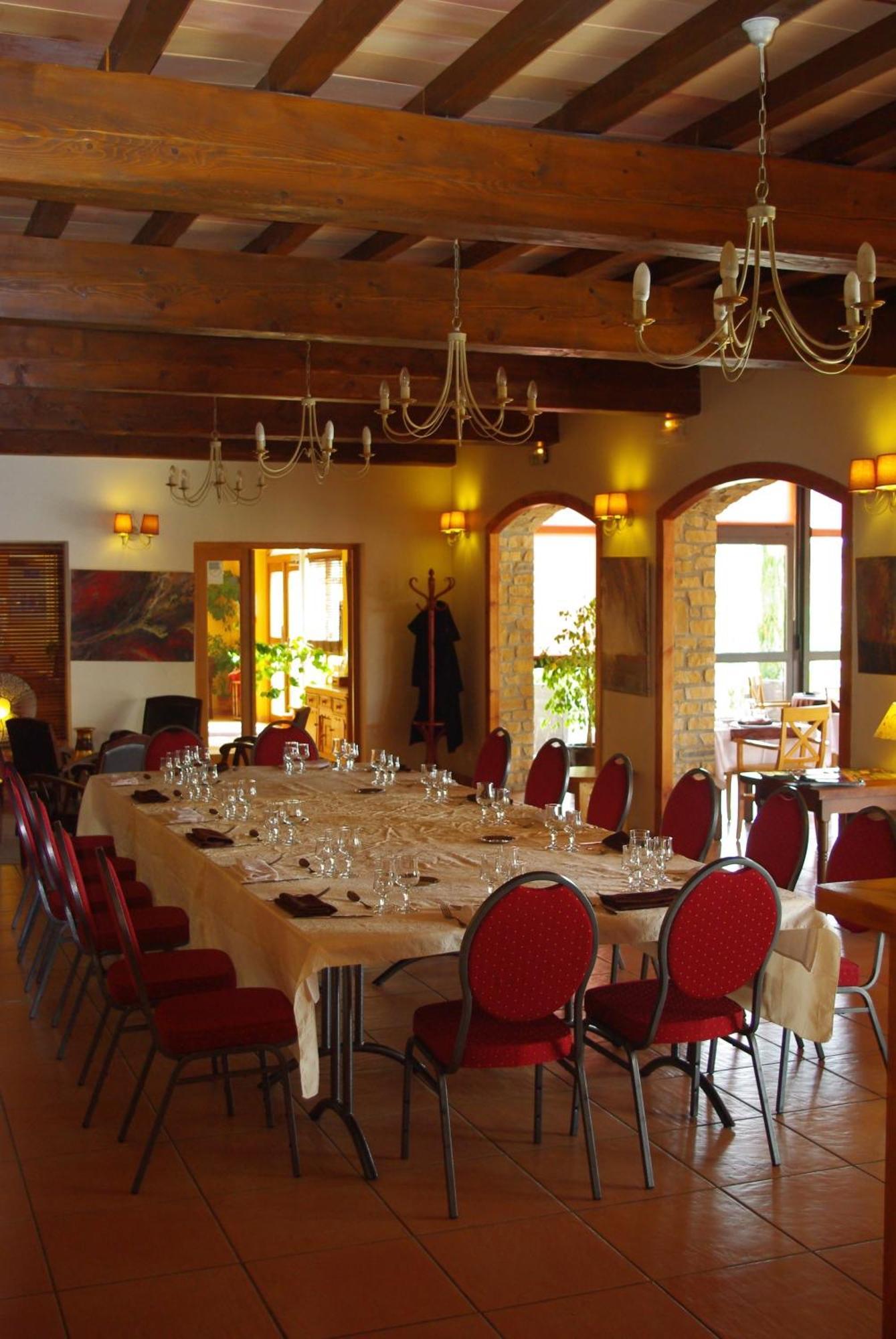 Logis Hotel Restaurant Le Mas De Mon Pere Saint-Jean-le-Centenier Kültér fotó