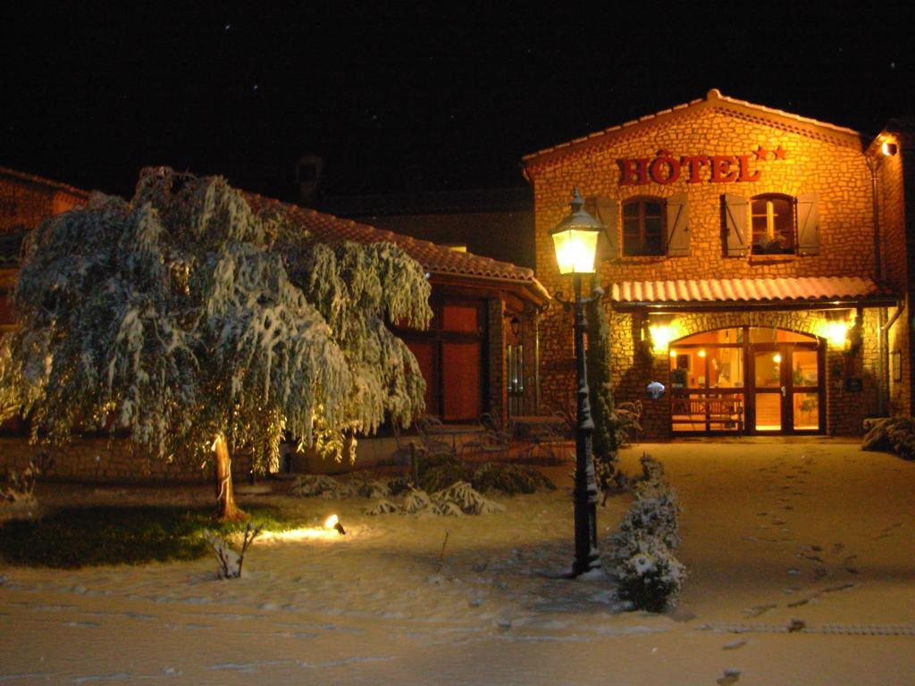 Logis Hotel Restaurant Le Mas De Mon Pere Saint-Jean-le-Centenier Kültér fotó