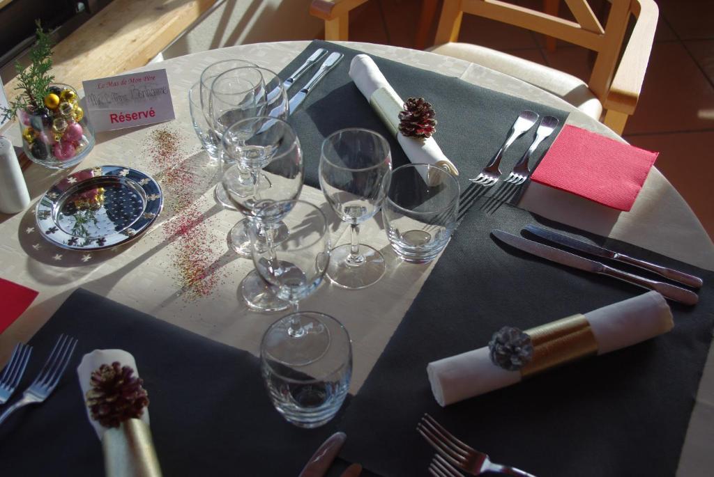 Logis Hotel Restaurant Le Mas De Mon Pere Saint-Jean-le-Centenier Kültér fotó