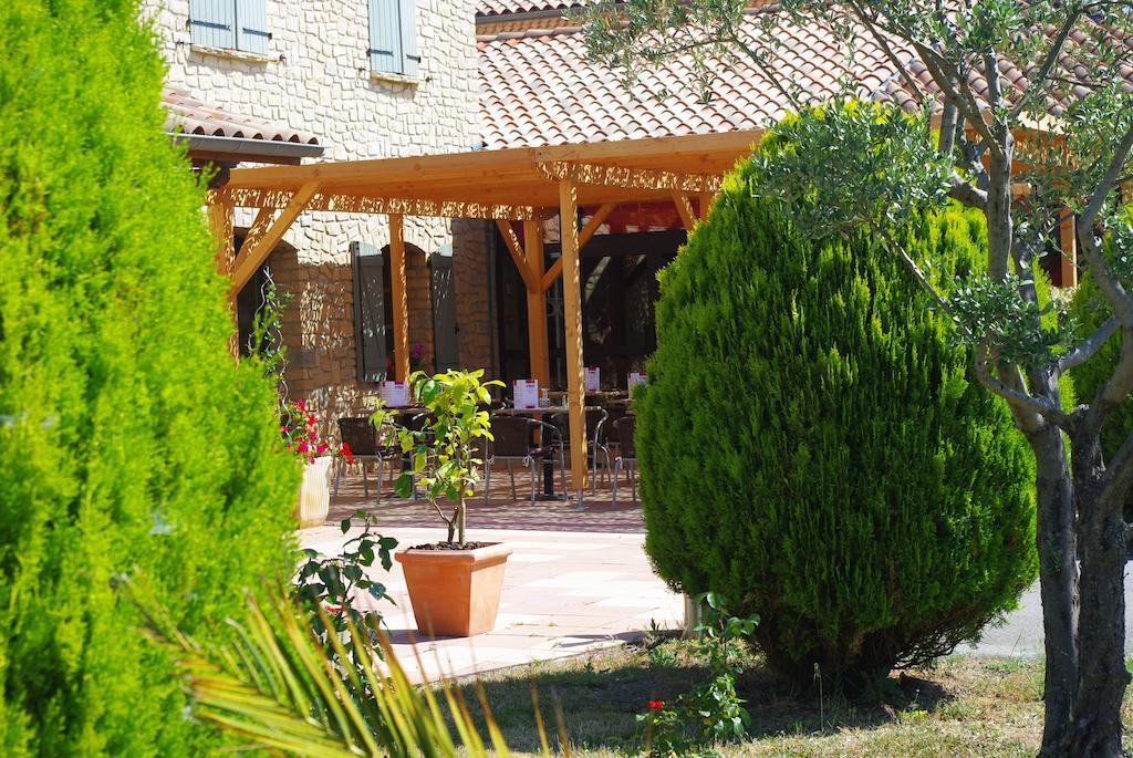 Logis Hotel Restaurant Le Mas De Mon Pere Saint-Jean-le-Centenier Kültér fotó