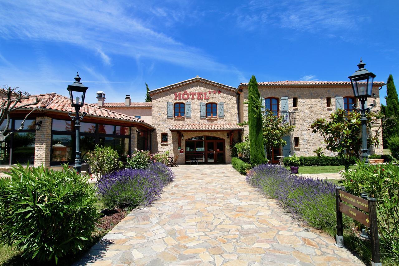 Logis Hotel Restaurant Le Mas De Mon Pere Saint-Jean-le-Centenier Kültér fotó